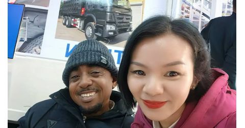 Namibian Customer Purchased Used Howo NX Dump Truck