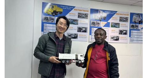 Paraguayan Customer Purchased Used Shacman X3000 Dump Truck