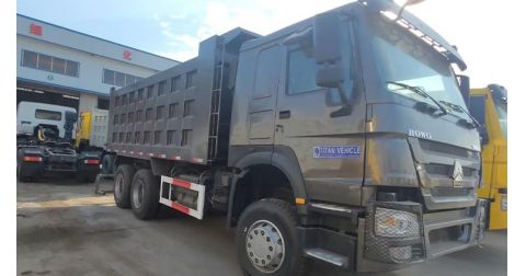Used Howo 6x4 Dump Trucks are Being Shipped to Ghana