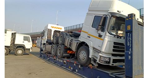 Used Shacman X3000 Tractor Trucks are Being Shipped to Sierra Leone