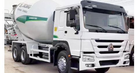 Liberian Customer Purchased Used Howo Transit Mixer 12 Yard Concrete Truck