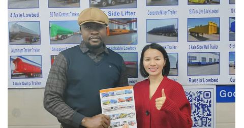 Zimbabwean Customers Visit TITAN to Buy Used X5000 Shacman Delong Tractor Truck