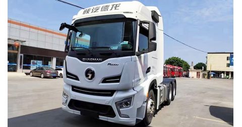 Used Shacman H6000 Tractor Truck is being Transported to Togo