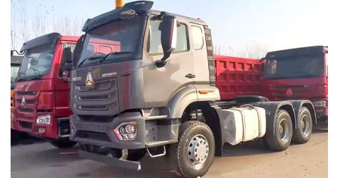 Zambian Customer Purchases Used Howo NX Tractor Head 371 