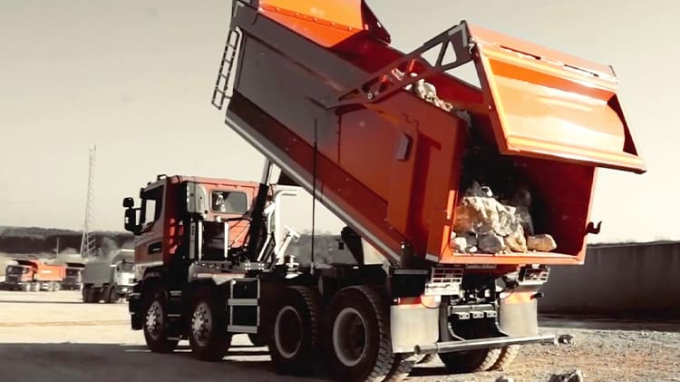 used Howo dump truck