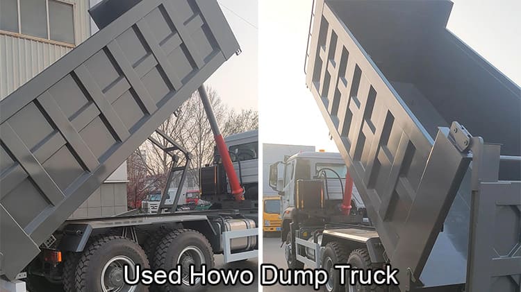 used Howo dump truck