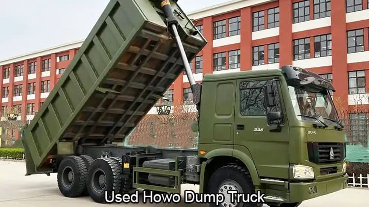used Howo dump truck
