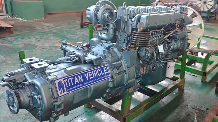 Howo 371 Engine | Howo WD615 Engine
