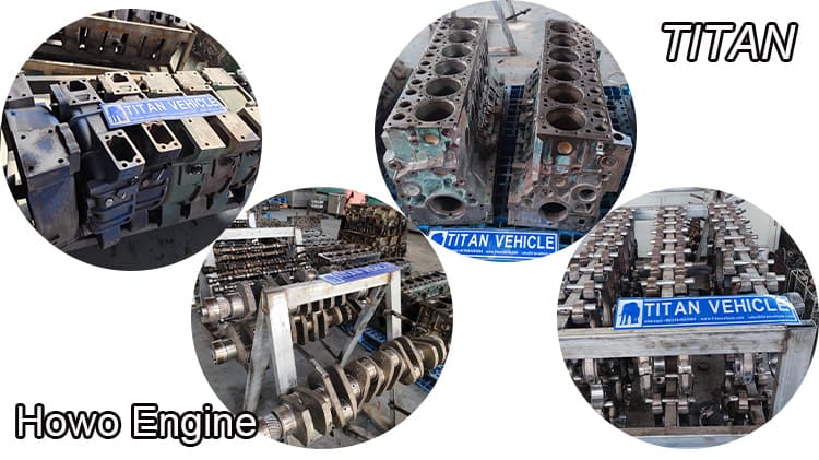 Howo 371 Engine | Howo WD615 Engine