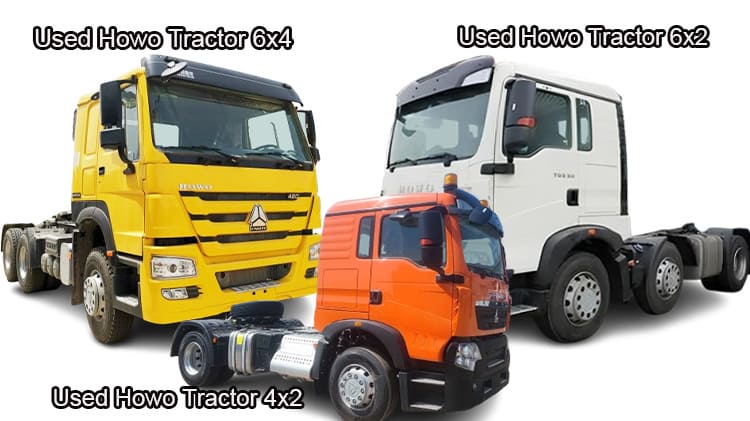 Used Sinotruk Howo Tractor Truck
