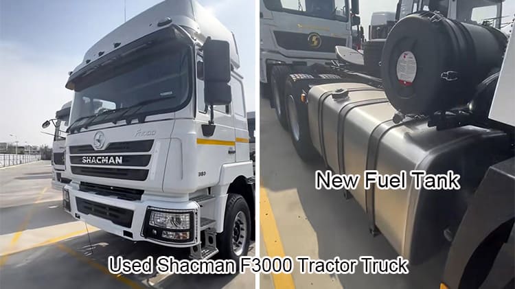 China Truck Shacman F3000 Tractor Truck Second Hand in Tanzania