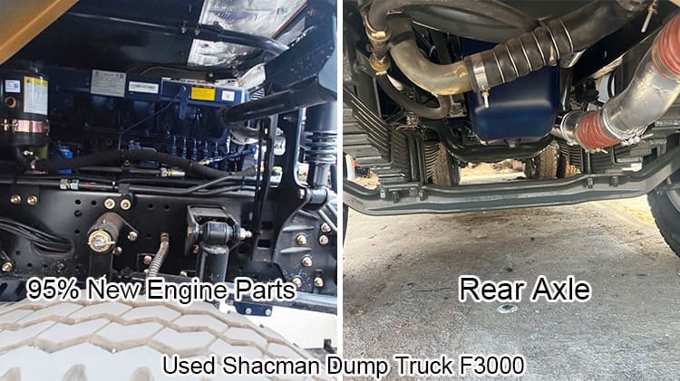 Used Shacman F3000 Dump Truck for Sale in Zimbabwe