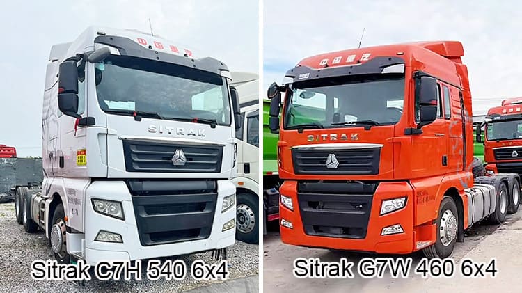Used Sinotruk Sitrak Tractor Truck for Sale in Zambia