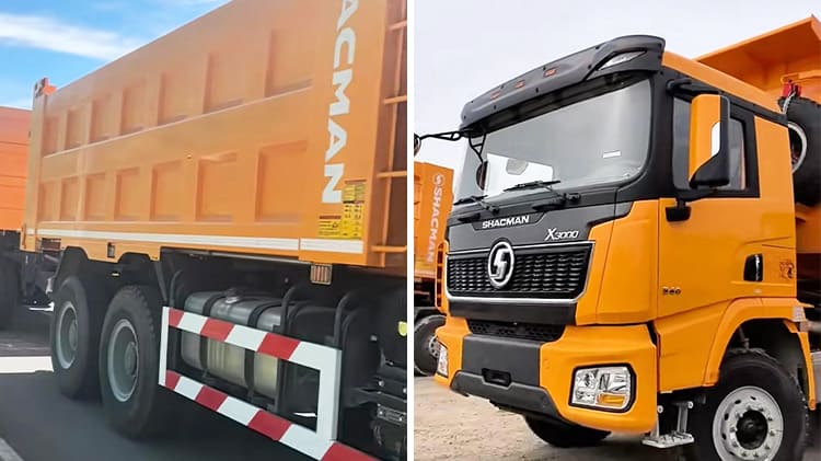 Used Shacman X3000 Dump Truck for Sale in Paraguay