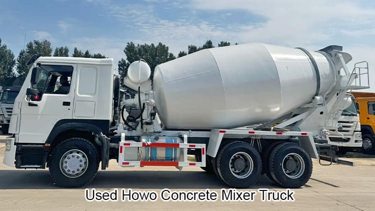 Howo Concrete Mixer Truck Used 12 cbm for Sale in Sudan