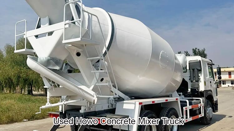 Howo Concrete Mixer Truck Used 12 cbm for Sale in Sudan