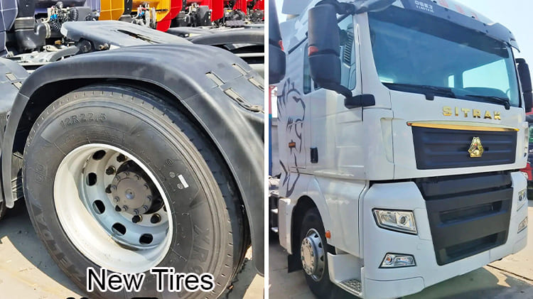 Used Sinotruk Sitrak C7H Tractor Truck for Sale in Mauritania