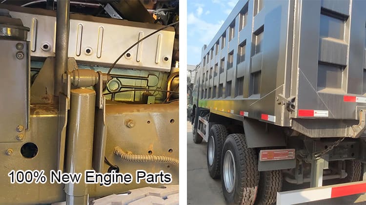 Used Howo 6x4 Dump Truck for Sale in Ghana
