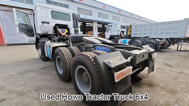 Used Sinotruk Howo 6x4 Tractor Truck Lhd in Sudan