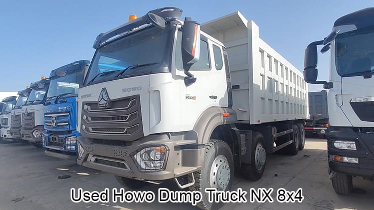 Used Sinotruk Howo 8x4 Dump Truck for Sale in Sierra Leone