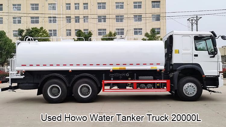 Howo Water Tanker Second Hand for Sale in Benin