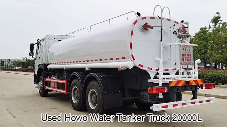 Howo Water Tanker Second Hand for Sale in Benin