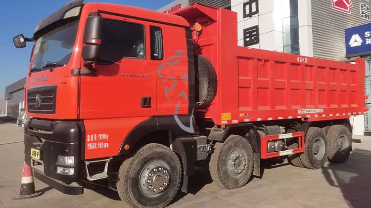 Used Sinotruk Sitrak G7 Tipper Dump Truck for Sale in Ghana