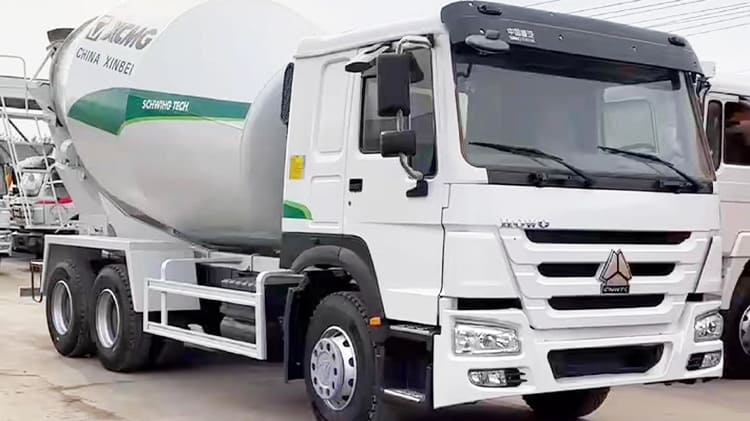Used Howo Transit Mixer 12 Yard Concrete Truck for Sale in Liberia