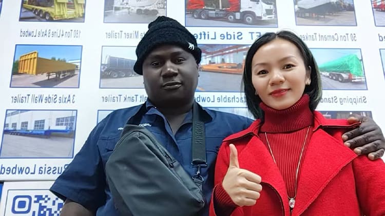 Ethiopian Customers Visit TITAN to Buy Howo Used Cargo Truck