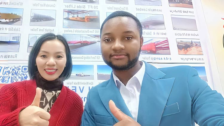 Ethiopian Customers Visit TITAN to Purchase Used Howo Dump Truck 12 Wheeler