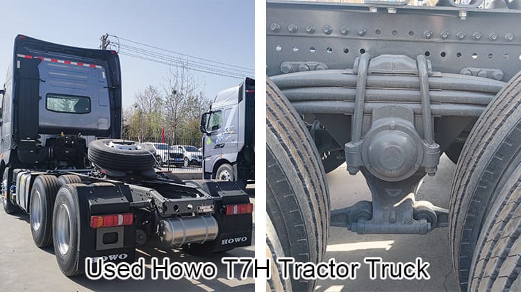 Used Howo TH7 Tractor Truck for sale to Mali