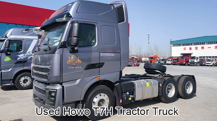 Used Howo TH7 Tractor Truck for sale to Mali