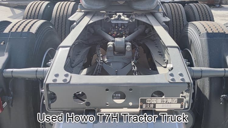 Used Howo TH7 Tractor Truck for sale to Mali