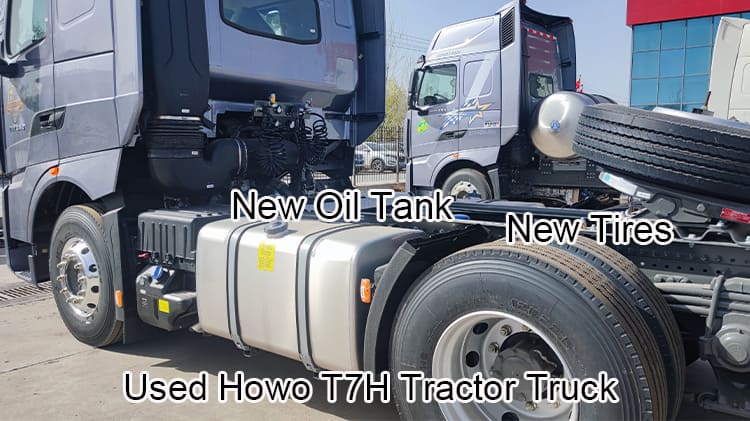 Used Howo TH7 Tractor Truck for sale to Mali