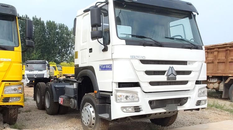 Used Howo Tractor Head 371 for Sale in Zambia