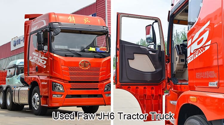 Used Faw Truck JH6 Tractor Truck for sale in Rwanda