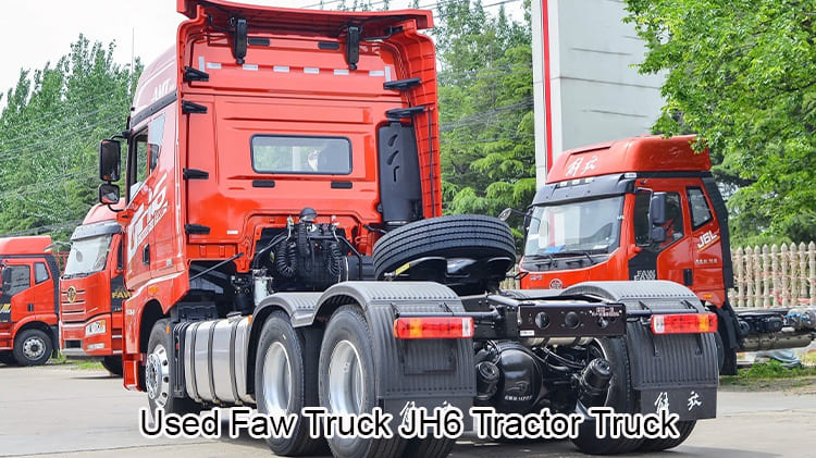 Used Faw Truck JH6 Tractor Truck for sale in Rwanda