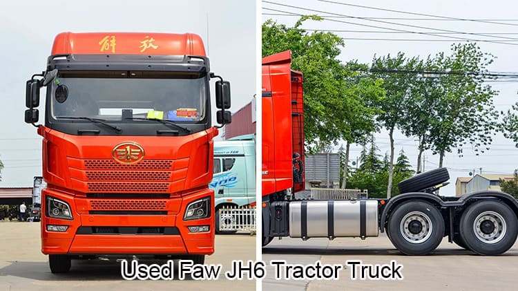 Used Faw Truck JH6 Tractor Truck for sale in Rwanda