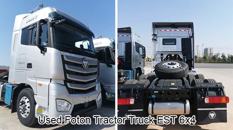 Foton Auman Used Tractor Truck EST 6x4 for Sale in Uganda