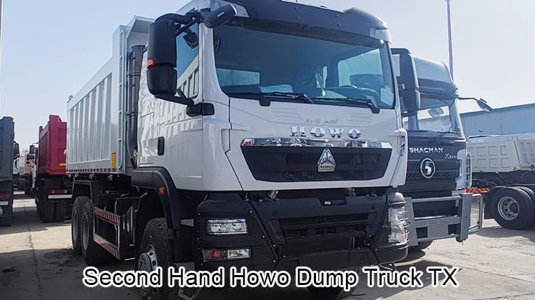 Second Hand Howo Dump Truck TX for Sale in Rwanda