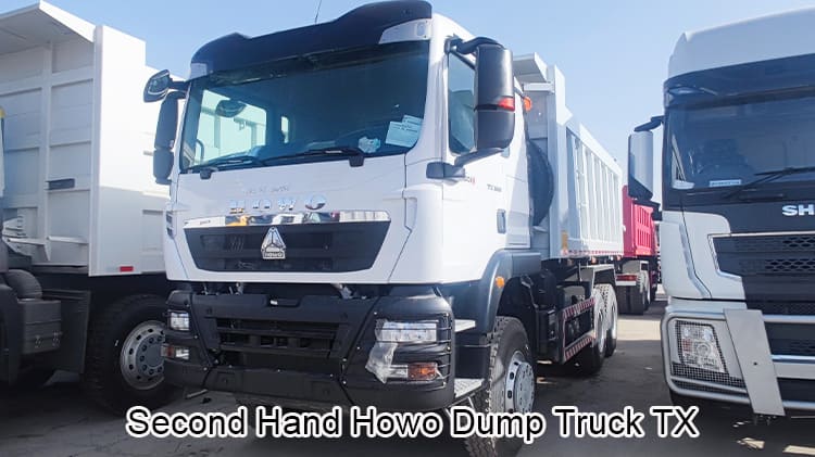 Second Hand Howo Dump Truck TX for Sale in Rwanda