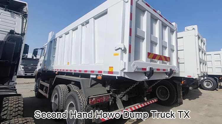 Second Hand Howo Dump Truck TX for Sale in Rwanda
