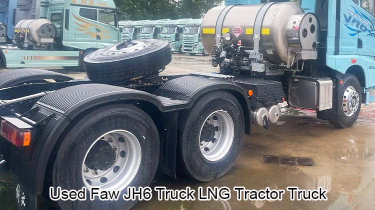 Used Faw JH6 Truck LNG Tractor Head for Sale in Kenya