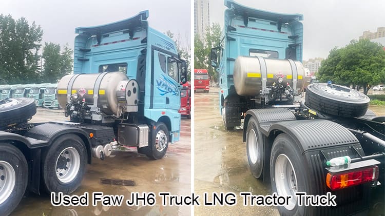 Used Faw JH6 Truck LNG Tractor Head for Sale in Kenya