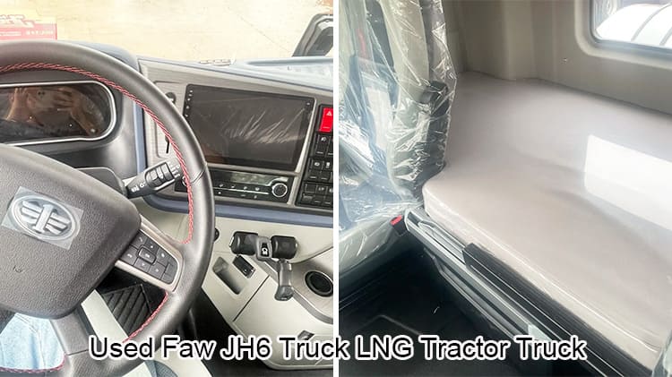 Used Faw JH6 Truck LNG Tractor Head for Sale in Kenya