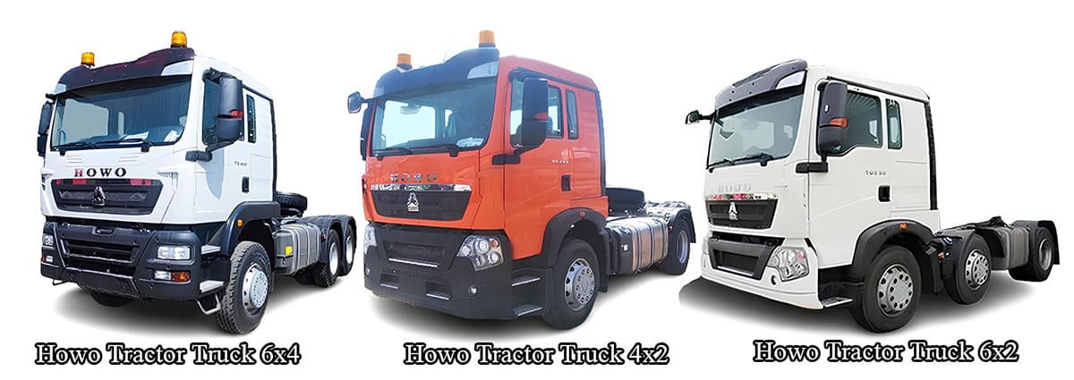 Sinotruk Howo 6x4 Tractor Truck Howo Second Hand