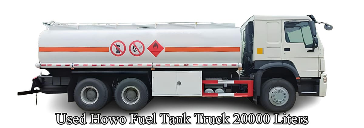 Used Sinotruk Howo Fuel Tanker Truck for Sale