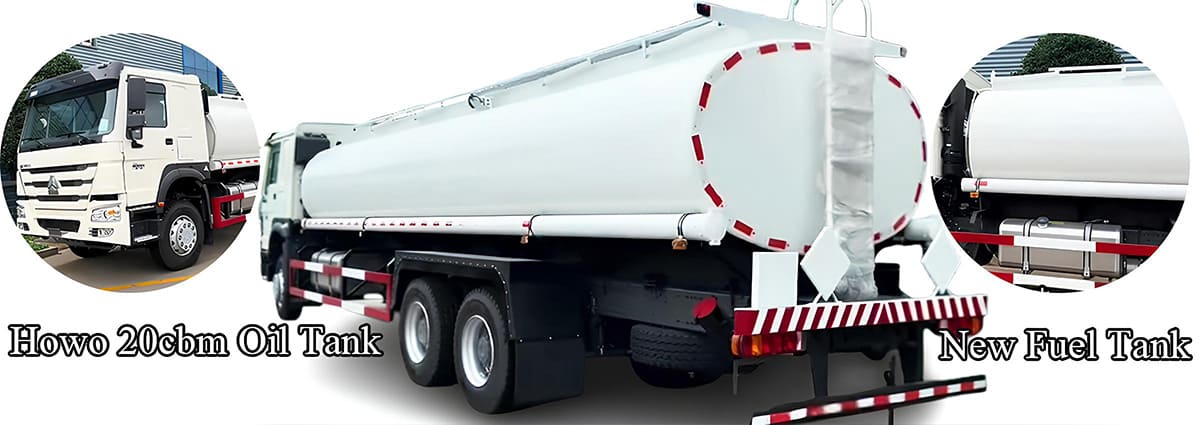 Used Sinotruk Howo Fuel Tanker Truck for Sale