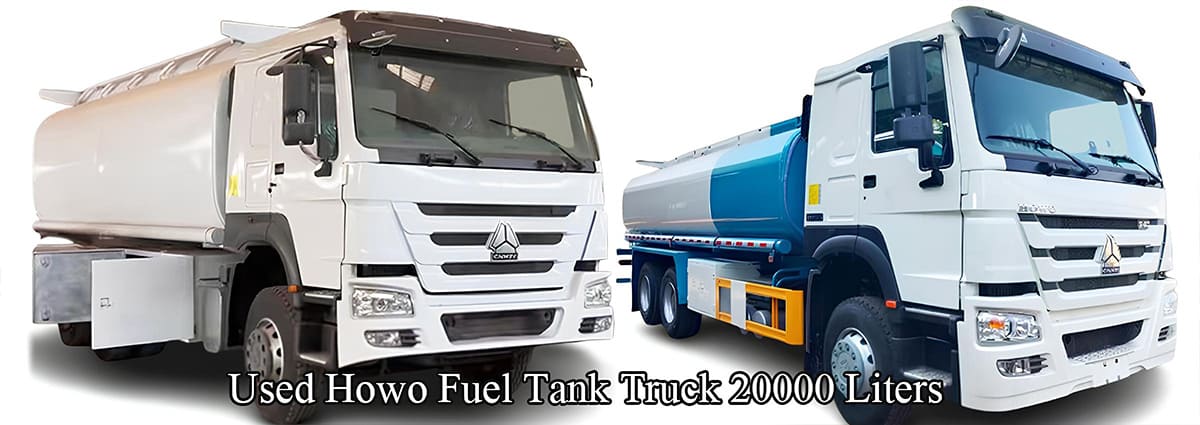 Used Sinotruk Howo Fuel Tanker Truck for Sal