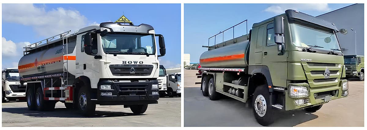 Used Sinotruk Howo Fuel Tanker Truck for Sale